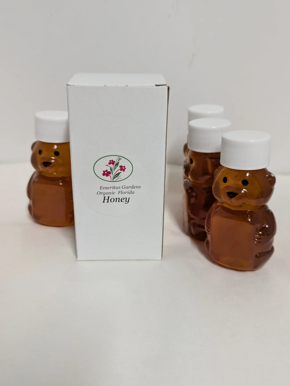 Honey Bear Bottles Travel Size Party Favors - Amber